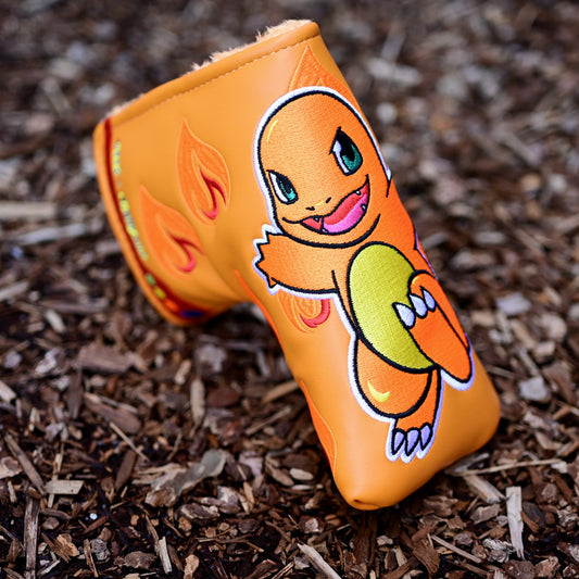 Charmander Inspired Blade Putter Headcover