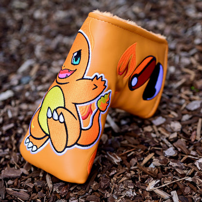 Charmander Inspired Blade Putter Headcover