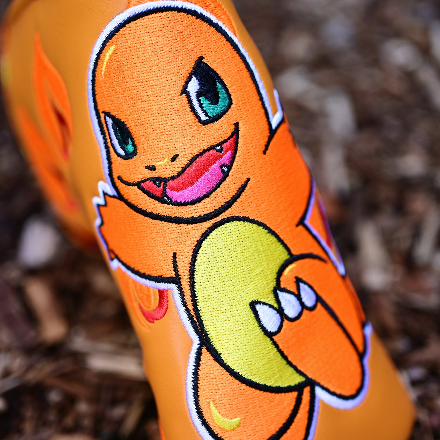 Charmander Inspired Blade Putter Headcover