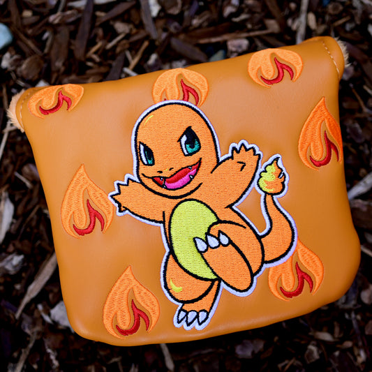 Charmander Inspired Mallet Putter Headcover