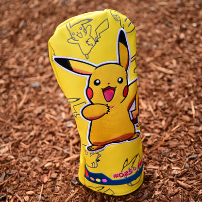 Pikachu Inspired Golf Driver Headcover