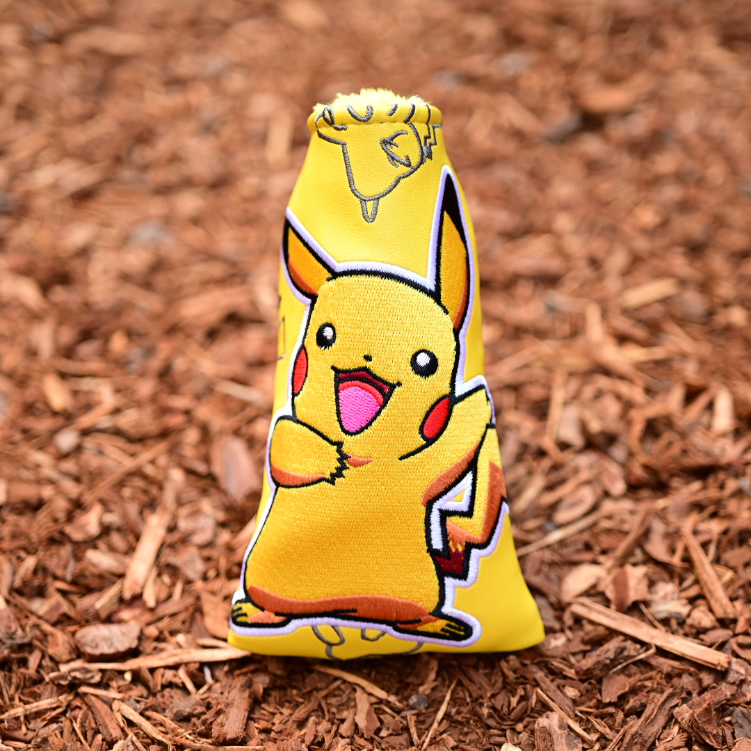 Pikachu Inspired Blade Putter Headcover