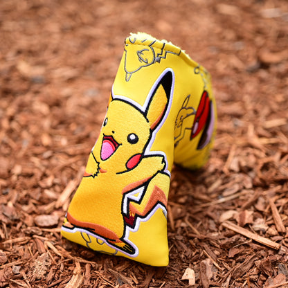 Pikachu Inspired Blade Putter Headcover