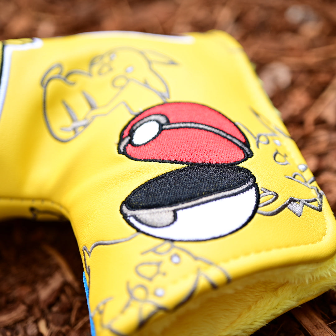 Pikachu Inspired Blade Putter Headcover