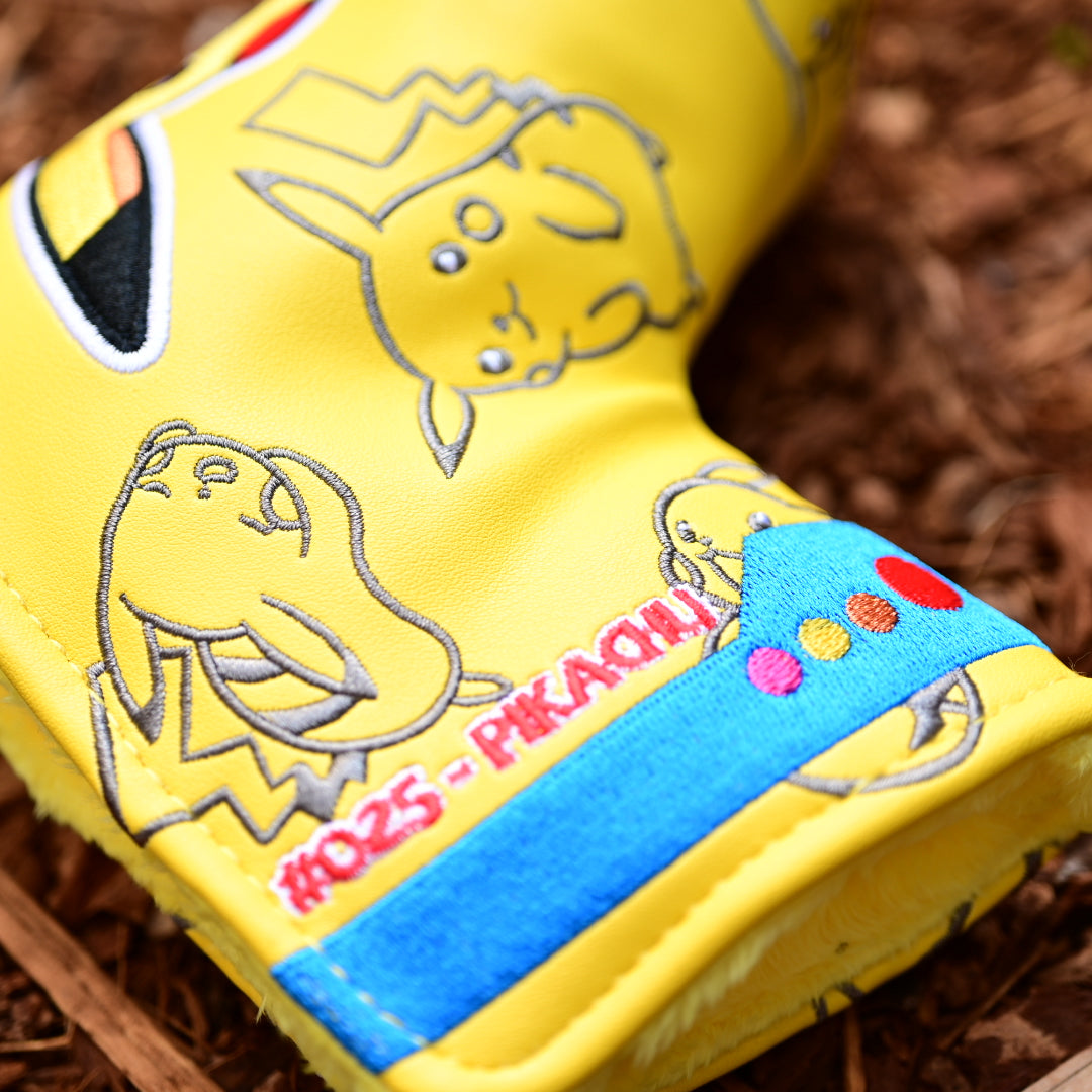 Pikachu Inspired Blade Putter Headcover