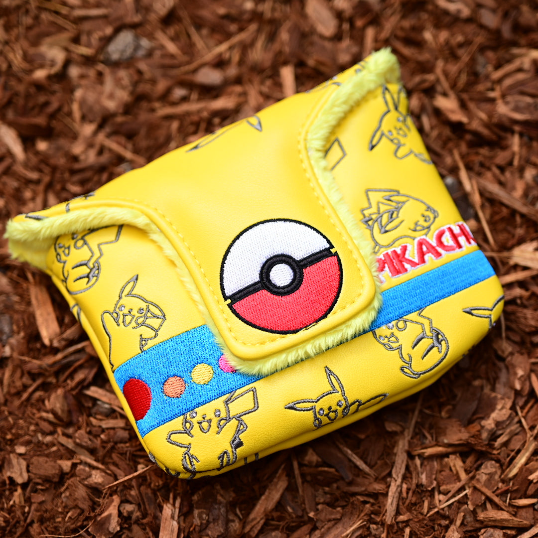 Pikachu Inspired Mallet Putter Headcover