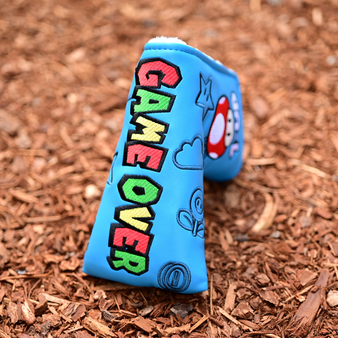 Mario Game Over Inspired Blade Putter Headcover