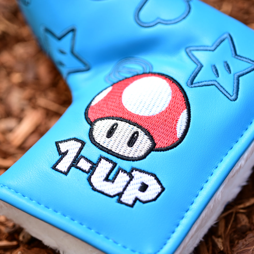 Mario Game Over Inspired Blade Putter Headcover