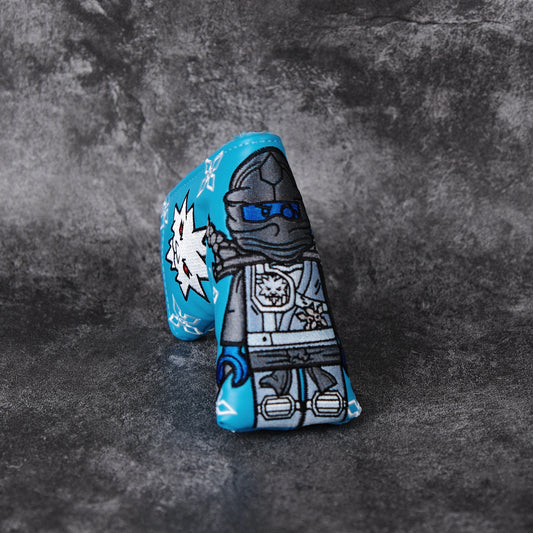 Ninja ZANE  Minifigure Inspired Golf Blade Putter Headcover